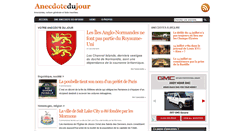 Desktop Screenshot of anecdote-du-jour.com